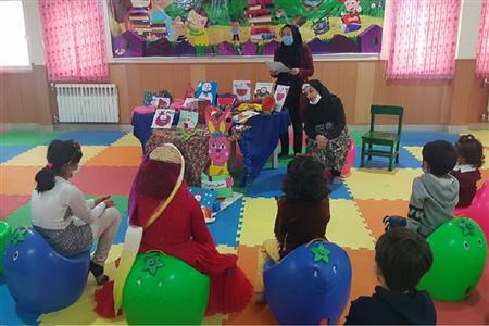 برگزاری قصه گویی نمایشی برای اعضای کودک