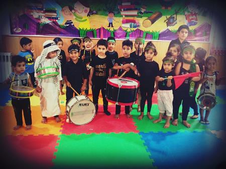 مراسم سوگواری حسینی در بخش کودک