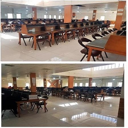 سالن مطالعه کتابخانه